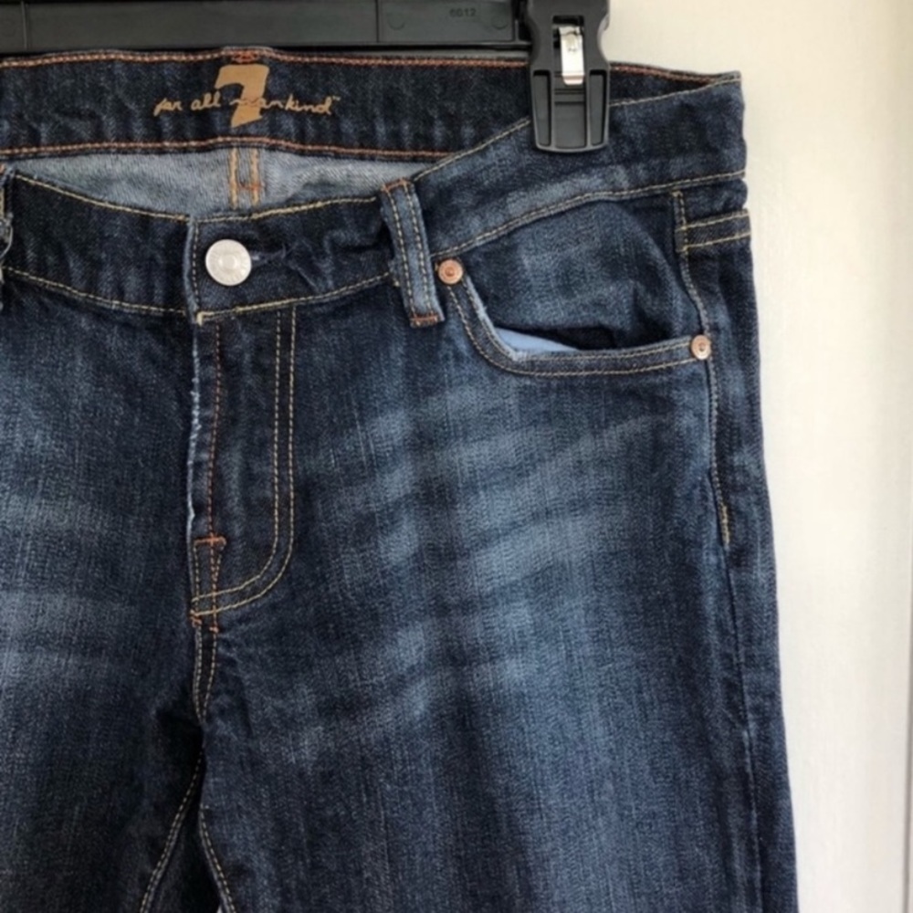 7 for all mankind bootcut sparkle jeans - Picture 4 of 7
